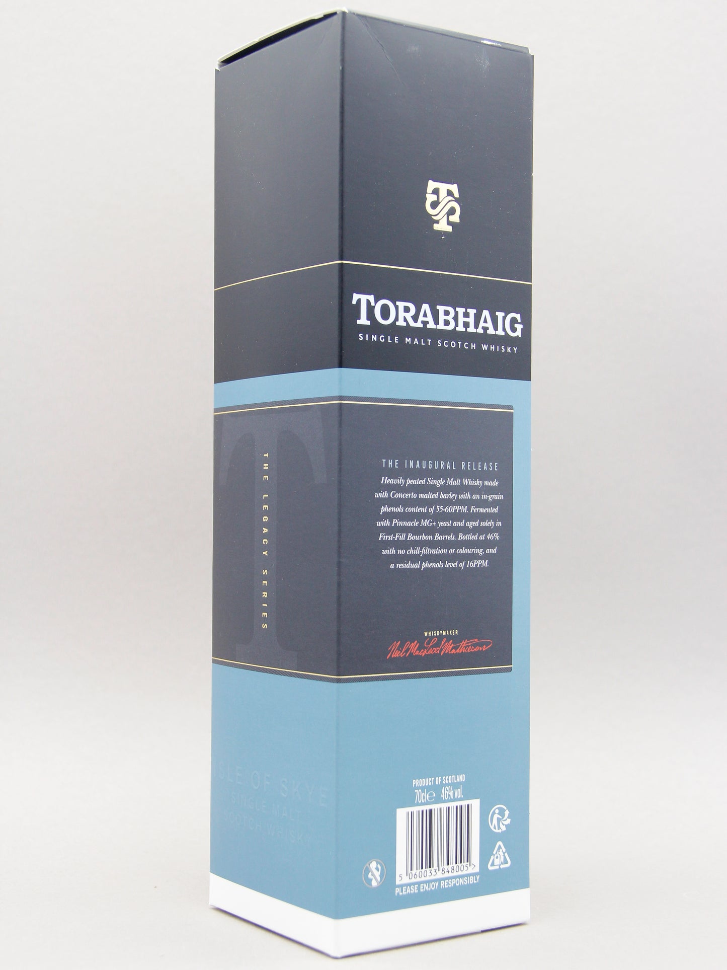 Torabhaig, 2017 Legacy Series, Isle of Skye Single Malt Scotch Whisky (46%,70cl)