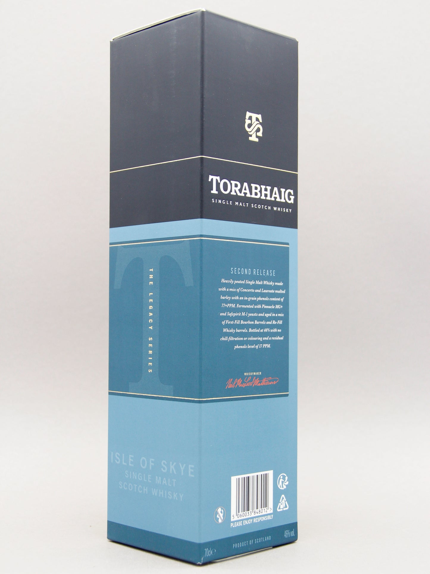 Torabhaig, Allt Gleann, Isle of Skye Single Malt Scotch Whisky (46%, 70cl)