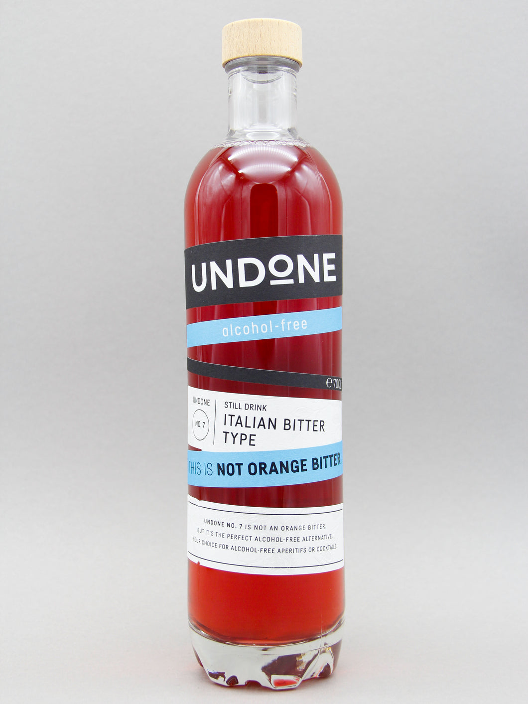 Undone, No7, Alcohol - Free (Not) Orange Bitter, Italian Style (0%, 70 –  Shoppen Nørrebro