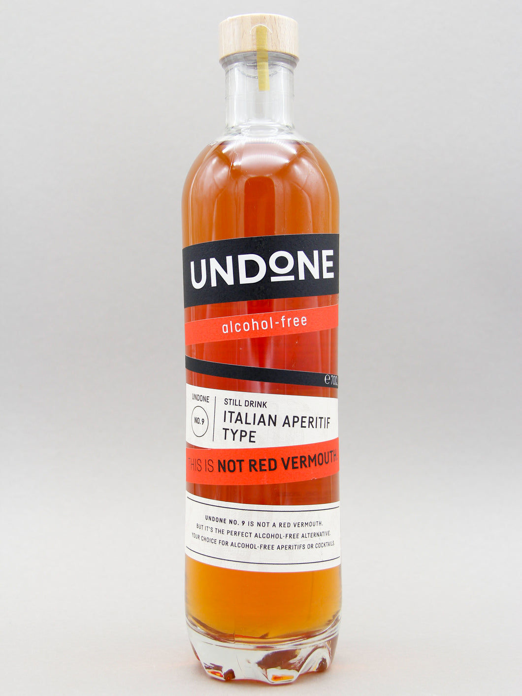 Undone, No9, Alcohol - Free, (Not) Red Vermouth, Germany (0%, 70cl)