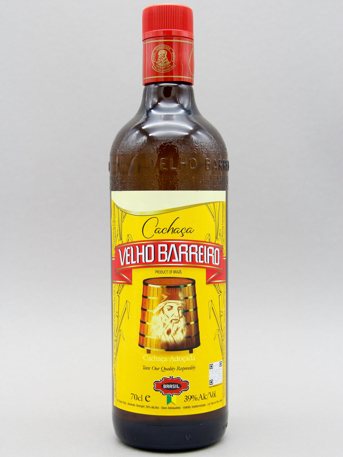 Cachaca Velho Barreiro Traditional (40%, 70cl)