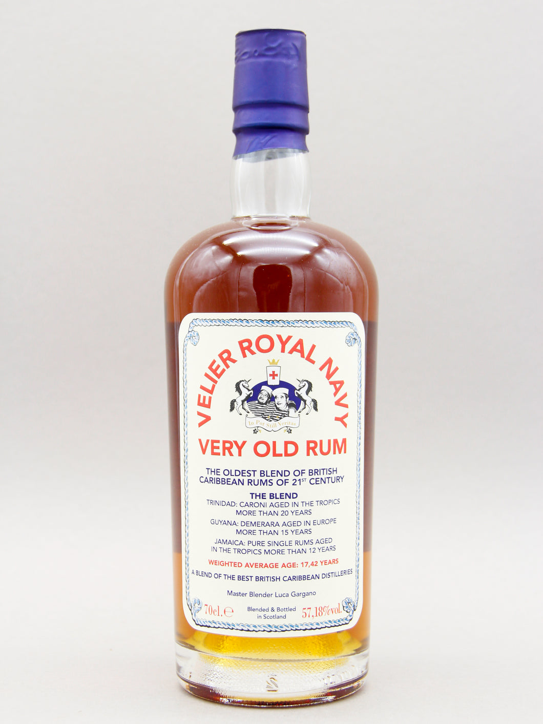 Velier Royal Navy Very Old Rum (57.18%, 70cl)