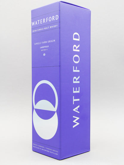 Waterford, Irish Single Malt Whiskey, Single Farm Origin, Lakefield, Edition 1.1 (50%, 70cl)