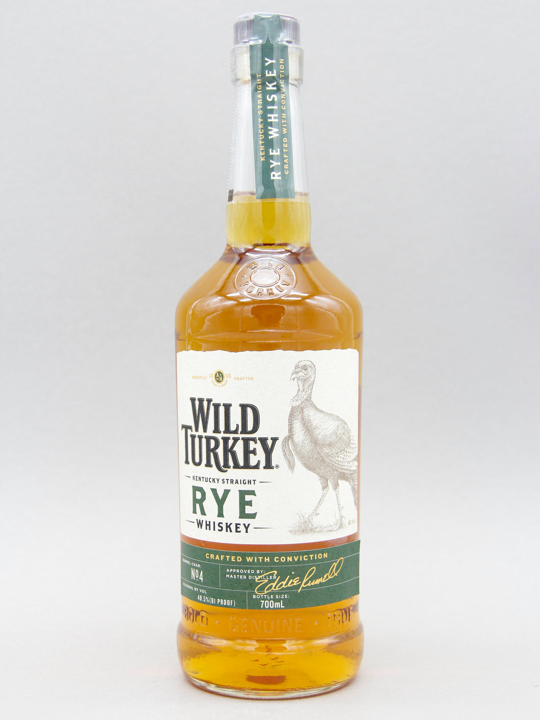 Wild Turkey Kentucky Straight Rye Whiskey (40.5%, 70cl)