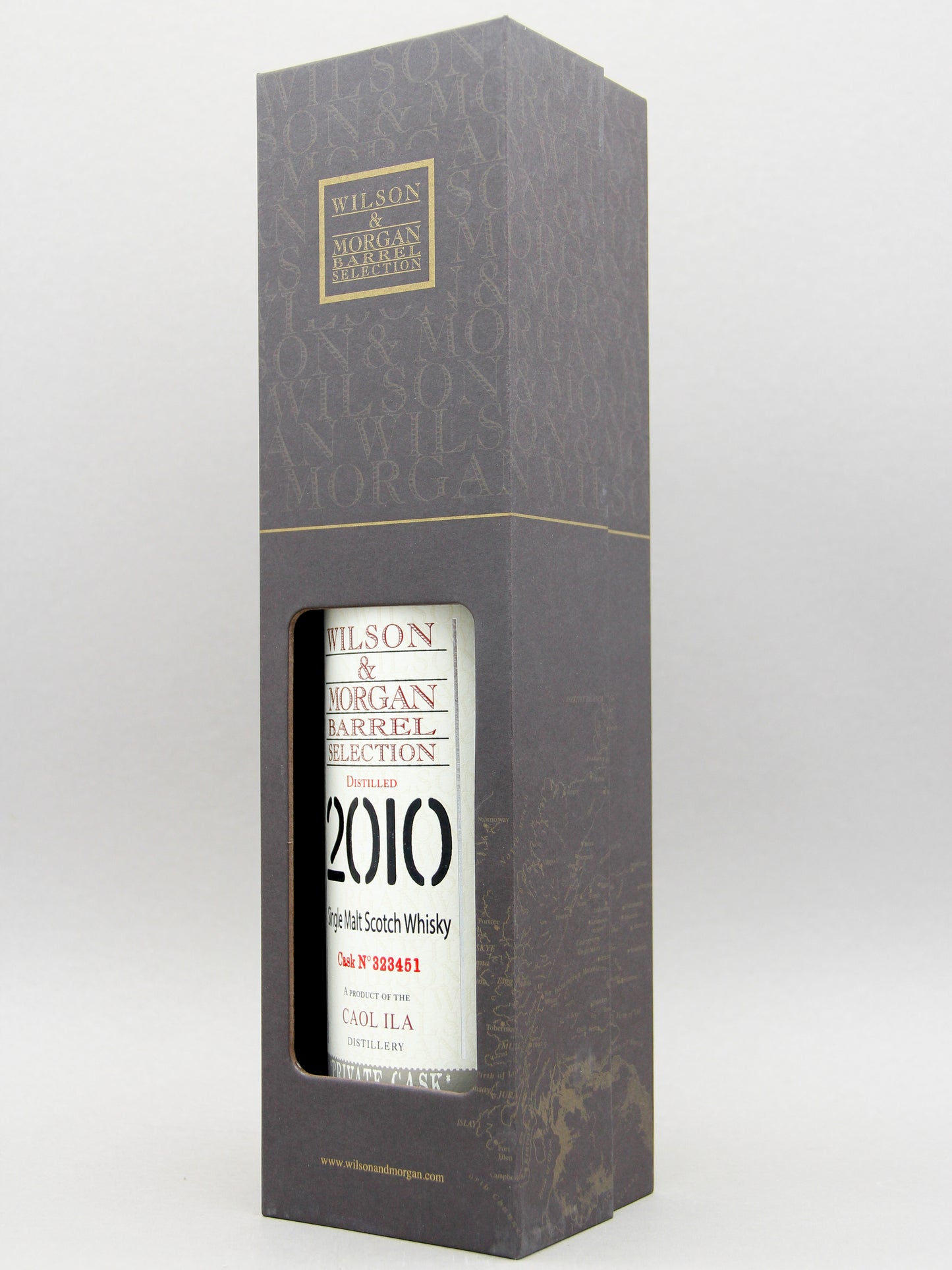 Wilson & Morgan, Caol Ila 2010, 1st Fill Bourbon Hhd Cask, Single Malt Scotch Whisky (48%, 70cl)