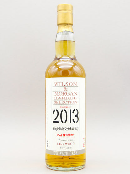 Wilson & Morgan, Linkwood 2013-21, Virgin Oak, Single Malt Scotch Whisky (48%, 70cl)