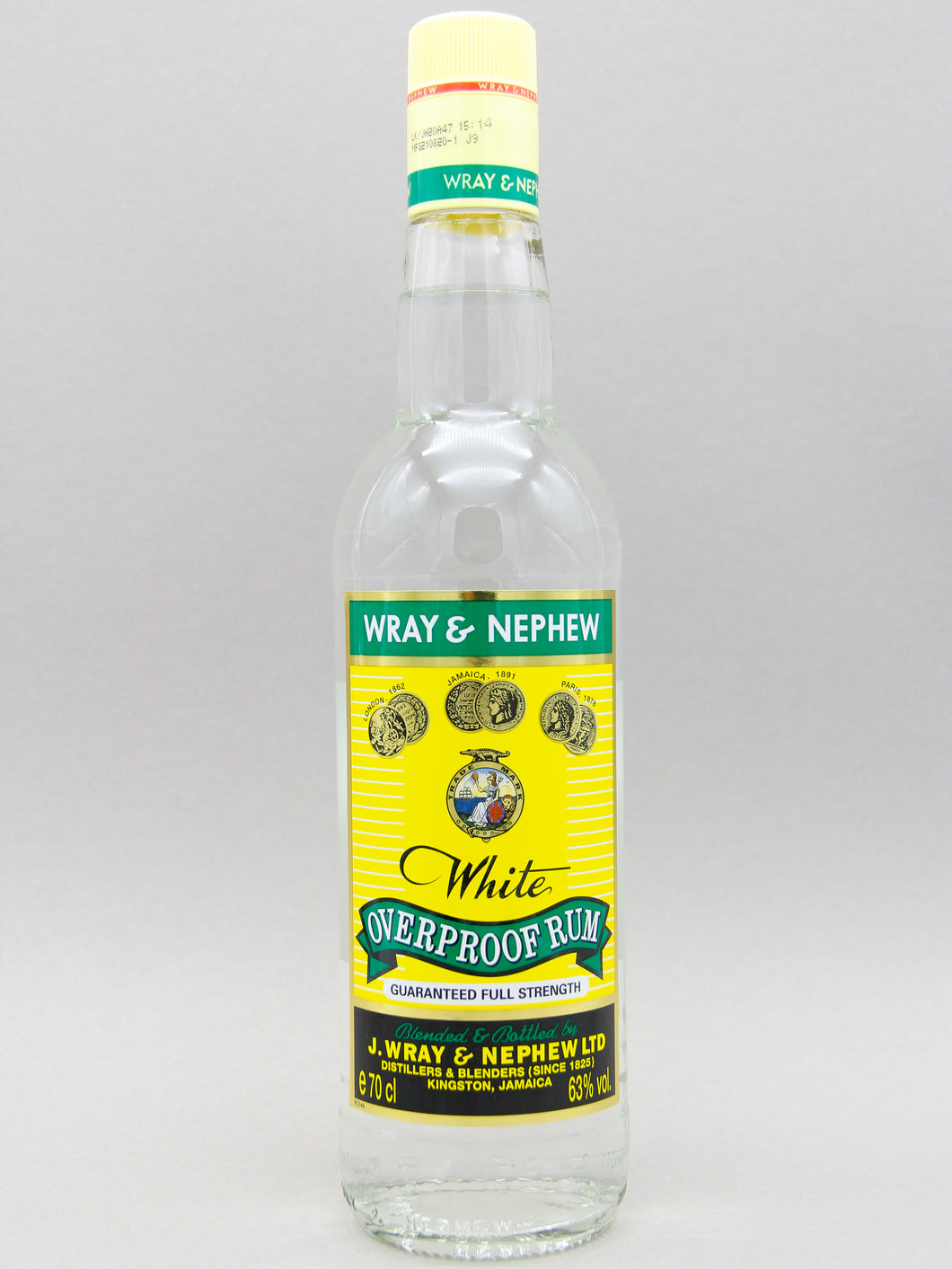 Wray & Nephew Overproof Jamaica Rum (63%, 70cl)