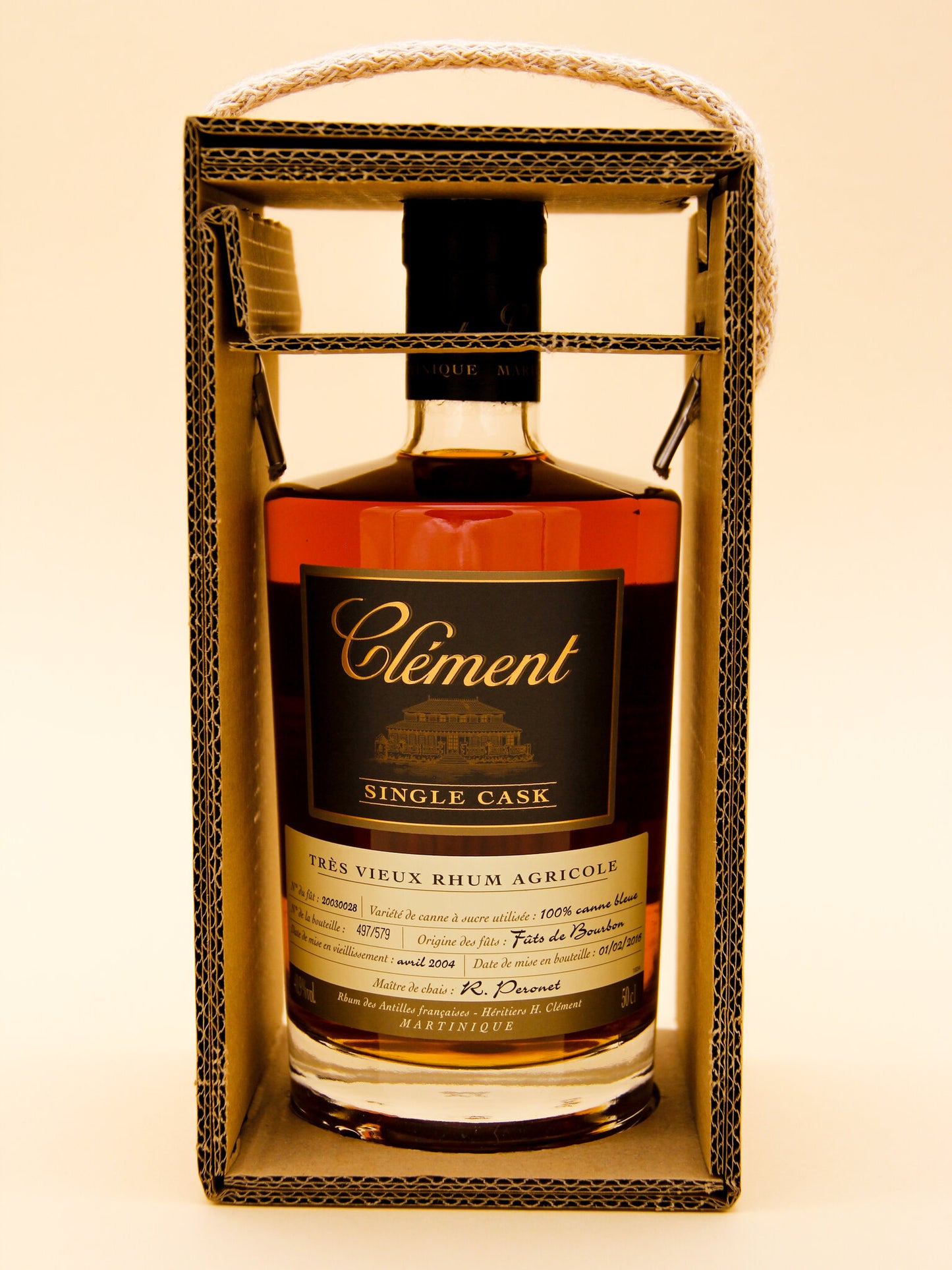 Clement, Single Cask, Rhum Agricole, Martinique (41.6%, 50cl)