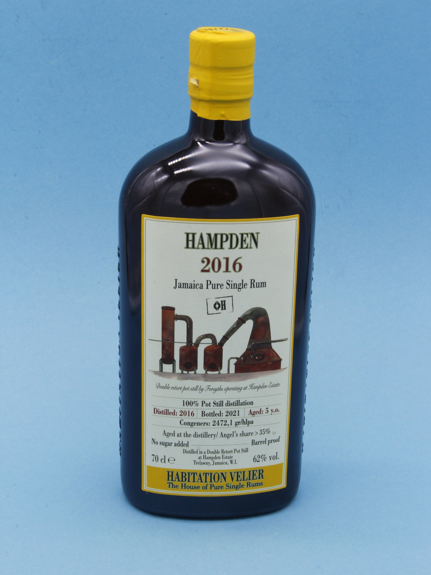 Habitation Velier, Hampden 2016, Jamaica Pure Single Rum (62%, 70cl)