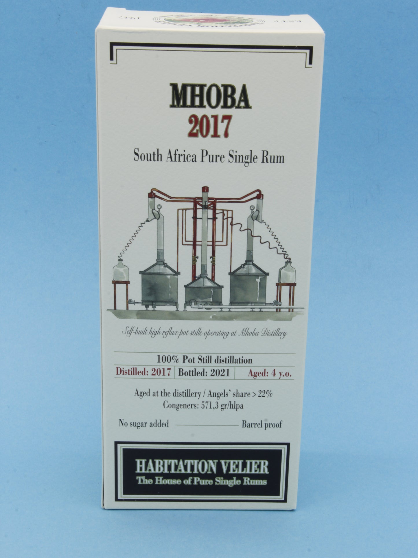 Habitation Velier, Mhoba 2017, South African Rum(64.6%, 70cl)