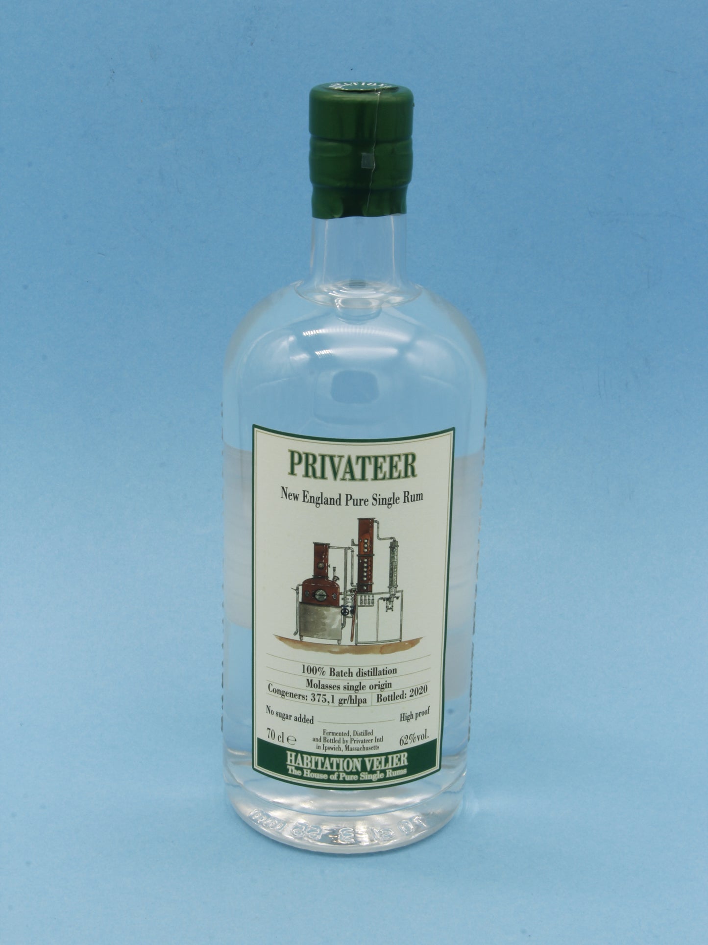 Habitation Velier, Privateer 2020, New England Pure Single Rum, USA (62%, 70cl)