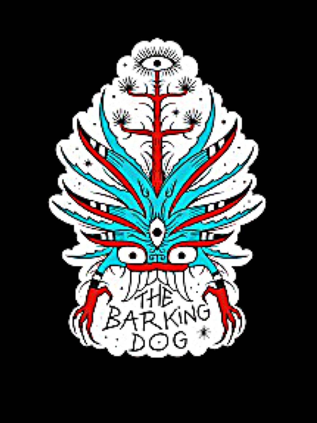 The Barking Dog T-Shirt, Designed by Chanok