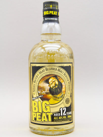 Douglas Laing Big Peat,Aged 12 Years, Blended Islay Scotch Whisky (46%, 70cl)