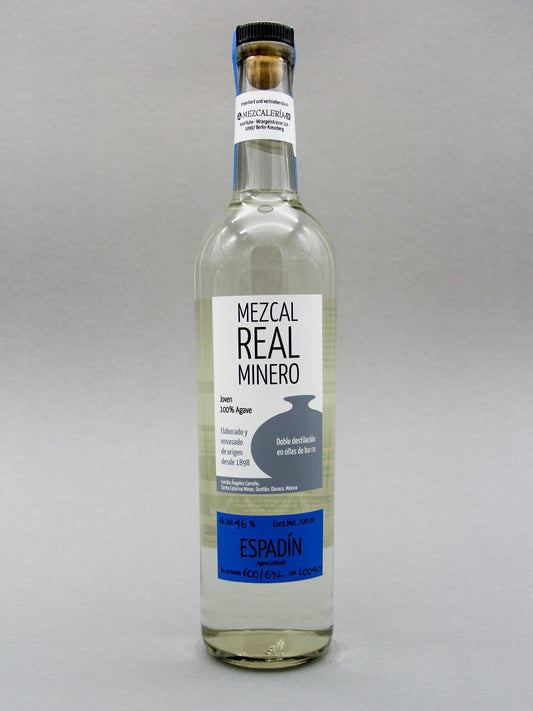 Mezcal Real Minero Joven, Espadin Lote 3 (46.2%, 70cl)