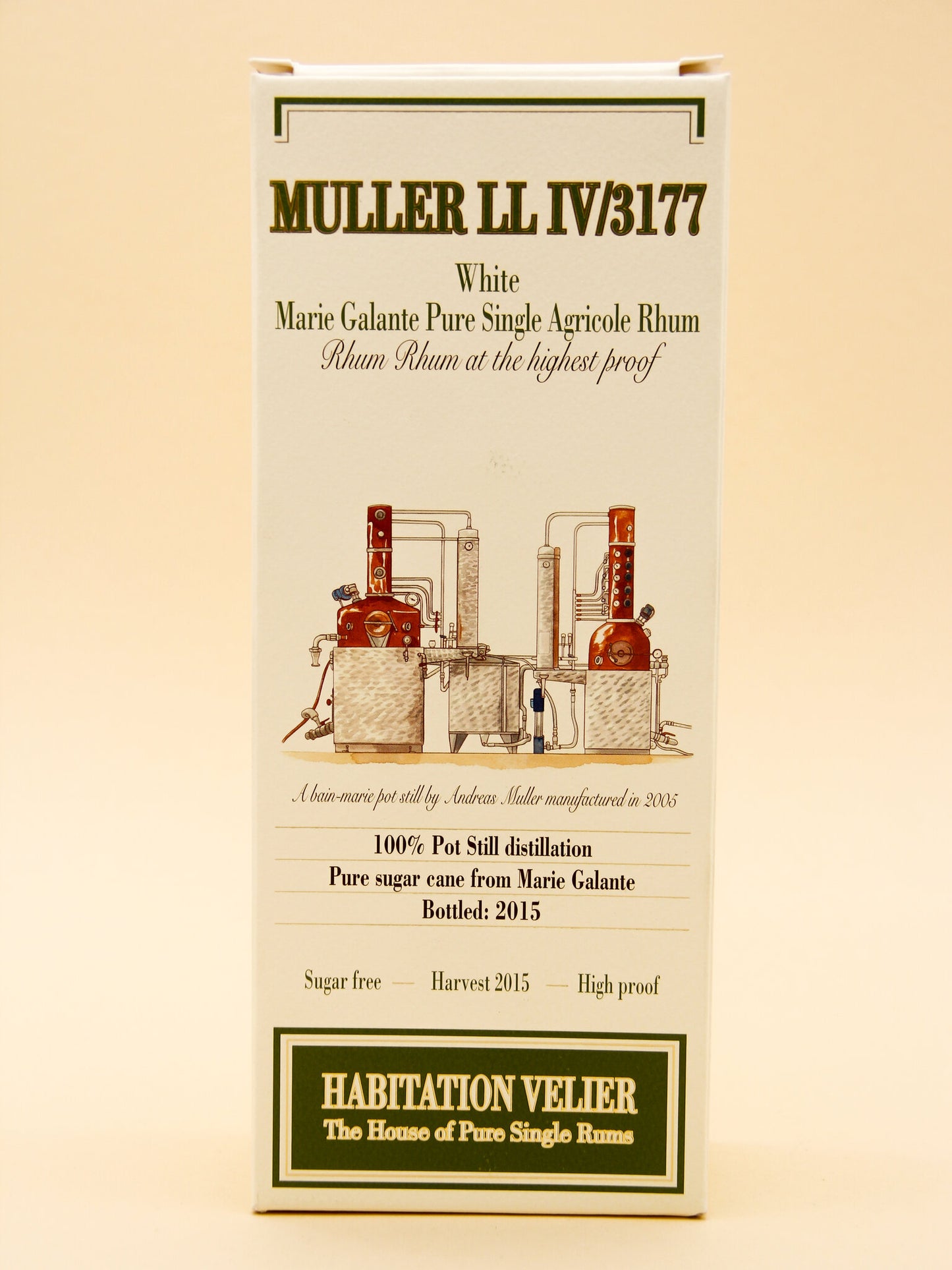 Habitation Velier, Muller LL IV/3177, Marie Galante, Agricole Rhum (59%, 70cl)