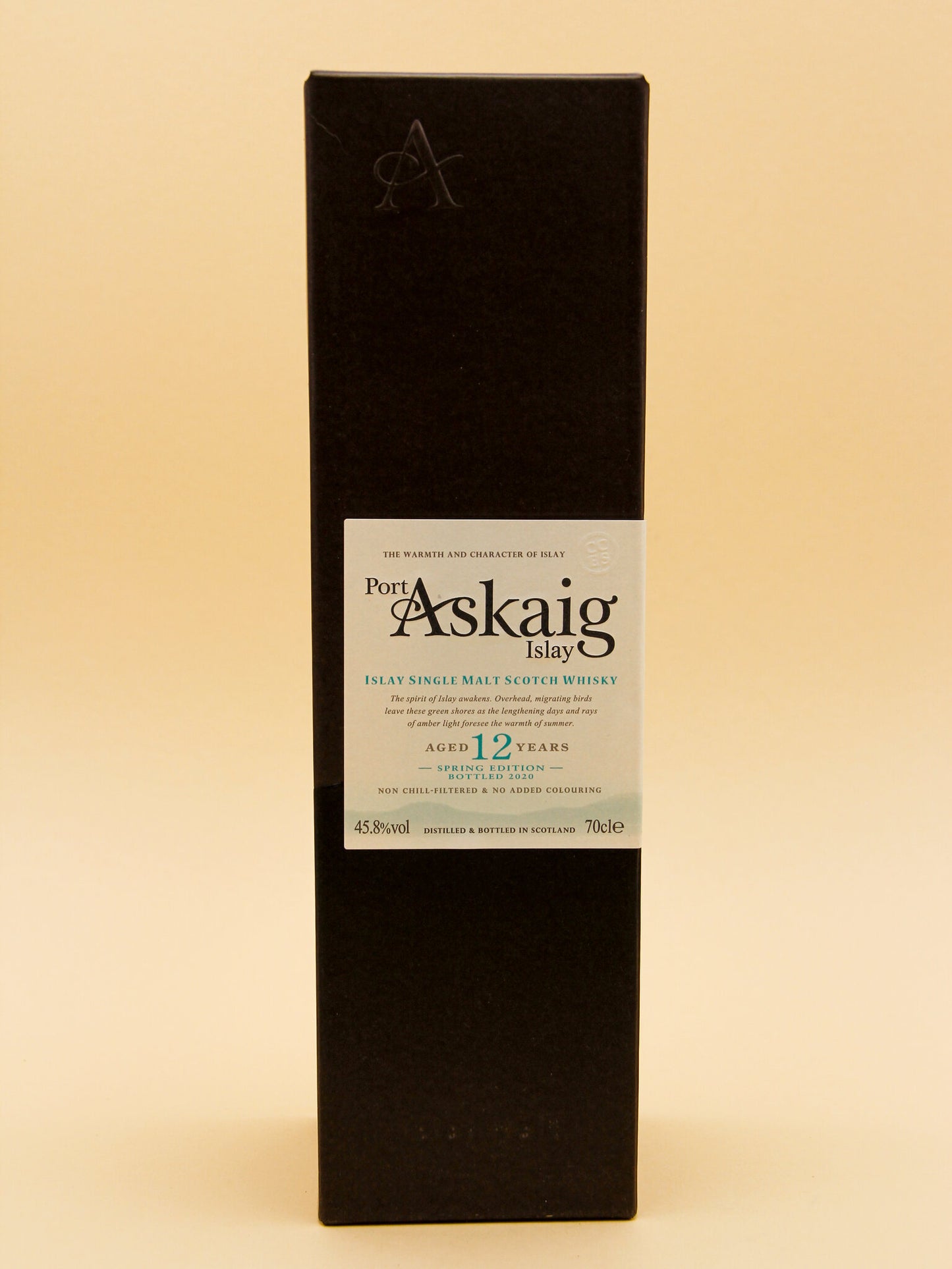 Port Askaig 12 Year Old, Spring Edition, Islay Single Malt Scotch Whisky (45,8%, 70cl)