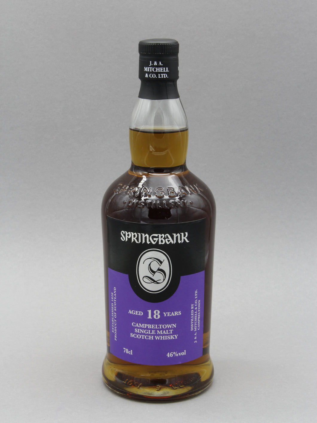 Springbank 18 Years, 2020, Campbeltown Single Malt Scotch Whisky (46%, 70cl)